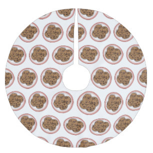 Cookie cartoon afbeelding chocolade chip kerstboom rok