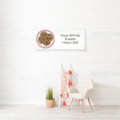 Cookie cartoon afbeelding chocolade chip spandoek (Insitu)