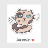 Cookie Cat Sticker (Vel)