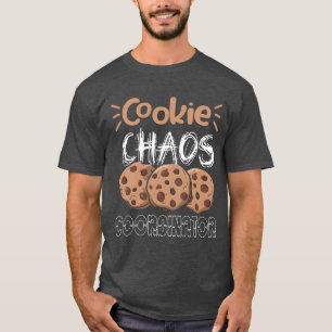 Cookie Chaos Coördinator Funny Camping Verkenning T-shirt
