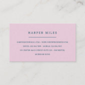 Cookie chef-kok koekje decoreren visitekaartje (Voorkant)