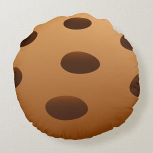 Cookie Chocolade Chips Snoepjes Dessert Bakkerij K Rond Kussen