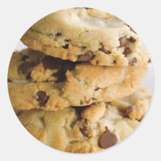 Cookie Chocolate Classic Ronde Sticker