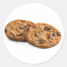 Cookie Chocolate Classic Ronde Sticker