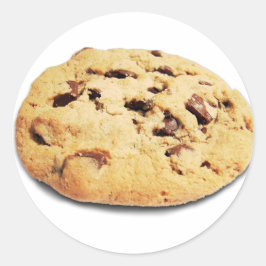 Cookie Chocolate Classic Ronde Sticker