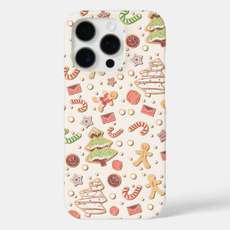 Cookie Christmas Pattern - Zoet en feestelijk iPhone 16 Pro Hoesje