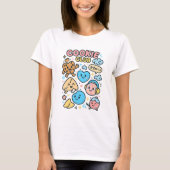 Cookie Club Kawaii – Sweet Squad, Soft Crunch T-shirt (Voorkant)