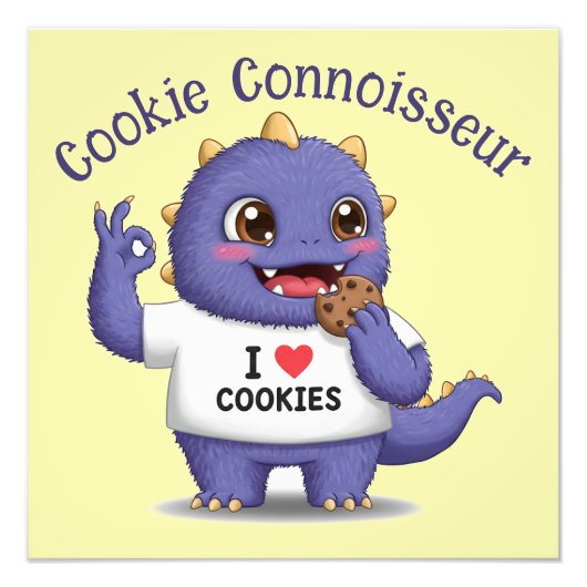 Cookie Connoisseur Foto Afdruk (Voorkant)