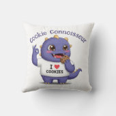 Cookie Connoisseur Kussen (Achterkant)
