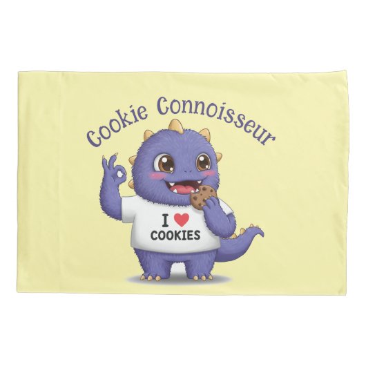 Cookie Connoisseur Kussensloop (Achterkant)