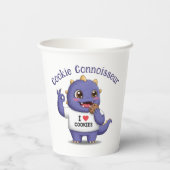 Cookie Connoisseur Papieren Bekers (Achterkant)