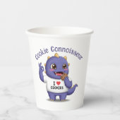Cookie Connoisseur Papieren Bekers (Voorkant)
