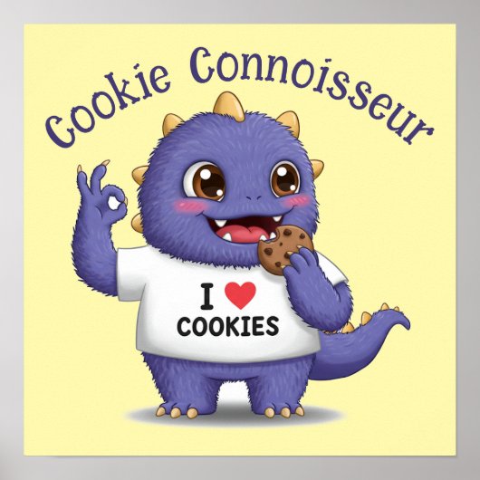 Cookie Connoisseur Poster (Voorkant)