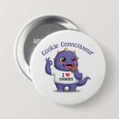 Cookie Connoisseur Ronde Button 7,6 Cm (Voorkant /achterkant)