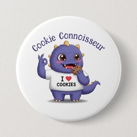 Cookie Connoisseur Ronde Button 7,6 Cm (Voorkant)