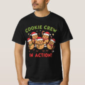 Cookie Crew in Action – Christmas Baking Fun Shirt (Voorkant)