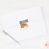 Cookie Crumble Spanglish Vierkante Sticker (Envelop)