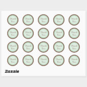 Cookie Cut Chocolate Mint Dank u Stickers (Vel)