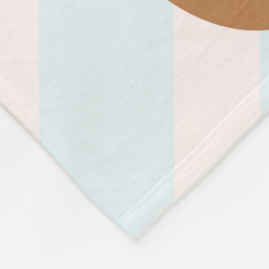 Cookie Cute GingerbrooMan Fleece Deken (Hoek)