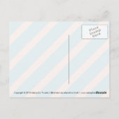 Cookie Cute Kawaii Gingerbrood Couple Briefkaart (Achterkant)