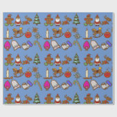 Cookie Cutout Cadeaupapier (Vlak)