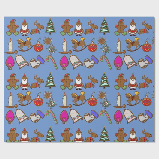 Cookie Cutout Cadeaupapier (Vlak)