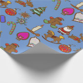 Cookie Cutout Cadeaupapier (Hoek)