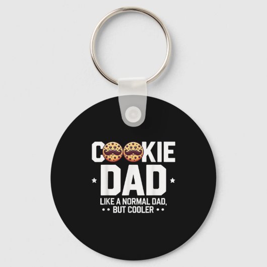 Cookie Dad Like A Normal Dad But Cooler Sleutelhanger (Voorkant)