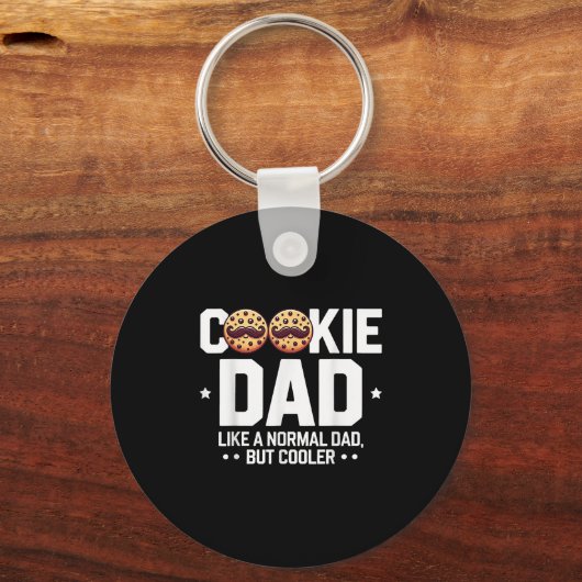 Cookie Dad Like A Normal Dad But Cooler Sleutelhanger (Voorkant)