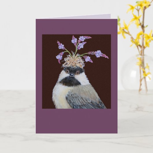 Cookie, de cichoreikaart kaart (Gele Bloem)