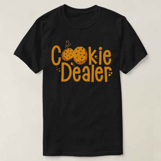 Cookie Dealer Bakers Sweet Tooth Cookie Baking T-shirt (Design voorkant)
