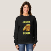 Cookie Dealer Cookie Cookie Baker Cookie Cookie Trui (Voorkant volledig)