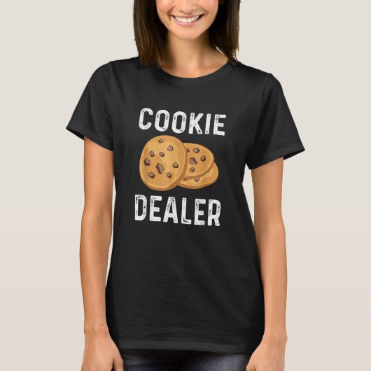 Cookie Dealer Cookie   Cookie Baker Cookie T-shirt (Voorkant)
