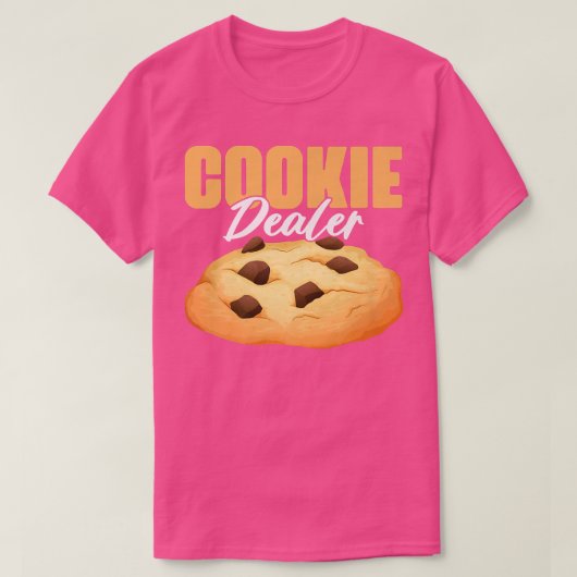 Cookie Dealer  Cookie Lover Pastry Baking Cookie B T-shirt (Design voorkant)