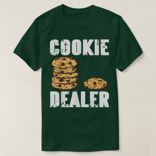Cookie Dealer Funny Baking Cadeau Gift T-shirt (Design voorkant)