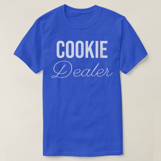 Cookie dealer Funny Sweet Cookies Baker Baking T-shirt (Design voorkant)