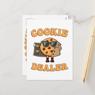 Cookie Dealer Grappig Bakken Feestdagenkaart