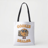 Cookie Dealer Grappig Bakken Tote Bag (Voorkant)