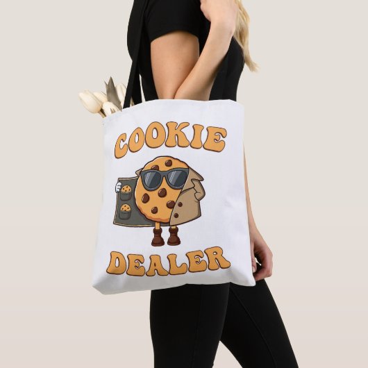 Cookie Dealer Grappig Bakken Tote Bag (Dichtbij)