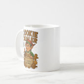 Cookie Dealer Mok | Grappige Elf Kerst Mok (Voorkant links)