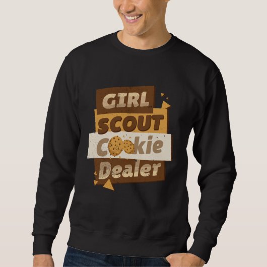 Cookie Dealer Scout Bake Shop Owner Bakery Bakes C Trui (Voorkant)