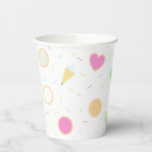 Cookie Decorating Party Paper Cup Collectie Papieren Bekers (Links)