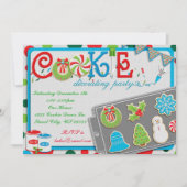 Cookie Decorating Party uitnodiging (Voorkant)