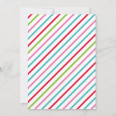 Cookie Decorating Party Uitnodiging Vakantiefeest (Achterkant)