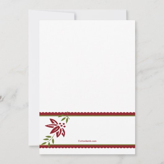 Cookie Decorations Swap Party Kaart (Achterkant)