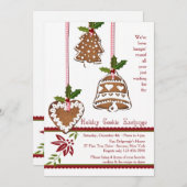 Cookie Decorations Swap Party Kaart (Voorkant / Achterkant)