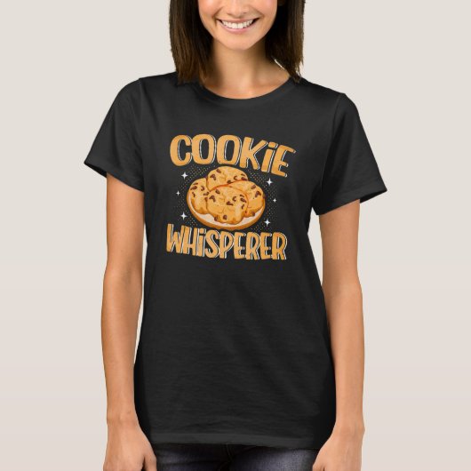 Cookie Decorator Whisperer Pastry Chef Baker Bakin T-shirt (Voorkant)