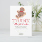 Cookie Decorting Party Hartelijk dank Kaart (Staand voorkant)