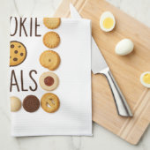 Cookie Doelen Keuken Handdoek (Quarter Fold)