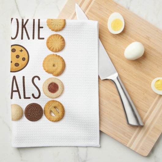 Cookie Doelen Keuken Handdoek (Quarter Fold)